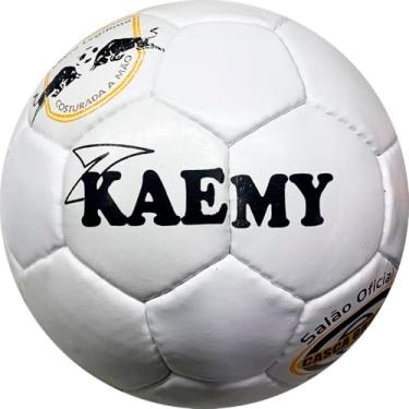 Imagem de Bola Futebol Society em Couro Legítimo (Branco)