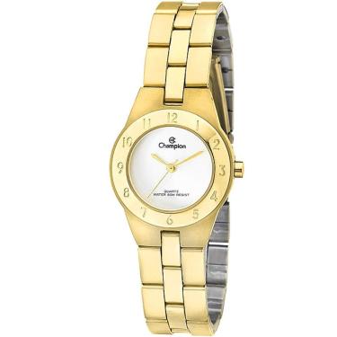 Imagem de Relógio Champion Feminino Analógico Dourado Prata Ch24017h