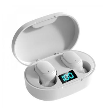 Imagem de Fone De Ouvido In-ear Sem Fio 01smart A6s Preto - e6s, Branco