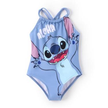 Imagem de Roupa de banho Disney Stitch Lilo & Stitch UPF 50+ para meninas de 6 a