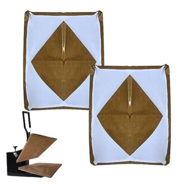 Imagem de THINNGEN Folha De Teflon Para Prensa Térmica 16 X 20", 2 Peças Folhas Reutilizáveis Resistentes, Envoltório Protetor Máquina Por Sublimação (16 Peças)