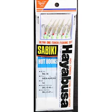 Imagem de Hayabusa S-511E-14 Saba-Aurora Sabiki Sz14 1/0Us, 6Hks, Líder Pesado