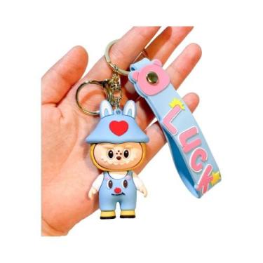 Imagem de Chaveiro De Ovelha Labubu Com Dentes De 7CM, Fofo, Estilo Anime, Pinge