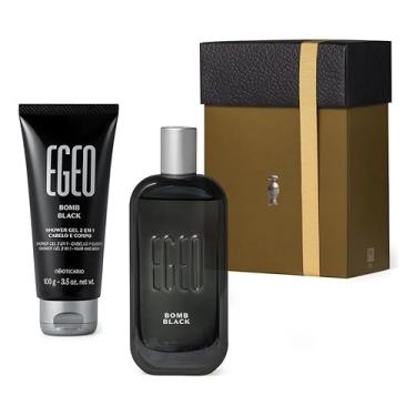 Imagem de Kit Presente Egeo Bomb Black: Colônia + Shower Gel (2 Itens)