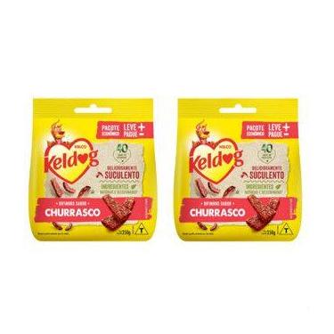 Imagem de Kit petisco Keldog Bifinho De Churrasco Kelco 250g, 02un 250g
