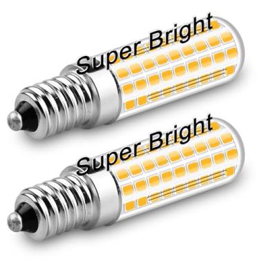 Imagem de Megereet Lâmpada Led E14 7W 750Lm 120V, Lâmpadas Europeias Equivalentes A 75W, Base Para Geladeira, Exaustor, Turca, Soquete Branco Quente 3000K (2 Unidades)