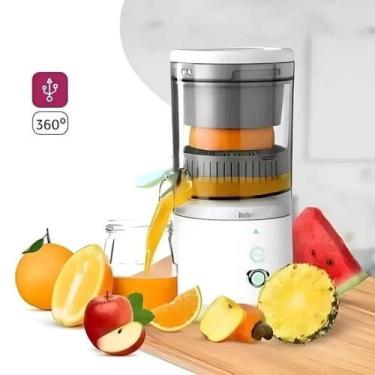 Imagem de Espremedor Laranja Frutas Citricas Portátil Recarregável - Maquina De 