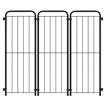 Imagem de Cercado Canil Grande Para Pet Cachorro 3 Módulos Grade Móvel Portátil Açomix