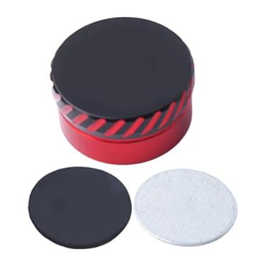 Imagem de SM SunniMix Porca de ajuste mecânico para roda de pesca, substituição, leve, liga de alumínio, reparo, acessórios de ajuste resistentes, Preto Vermelho