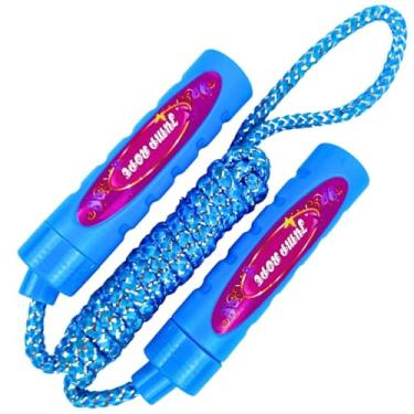 Imagem de Brinquedo Pula Corda infantil pular Azul