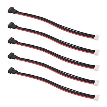 Imagem de OliRC 5pcs JST-XH 4S 8" / 200mm 22awg Lipo Balance Wire Extension Silicone Cable Lead Cord for RC Battery Charger(C134-5)