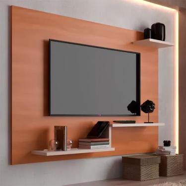 Imagem de Painel Suspenso Para TV Até 40" Polegadas 3 Prateleiras Para Sala De E