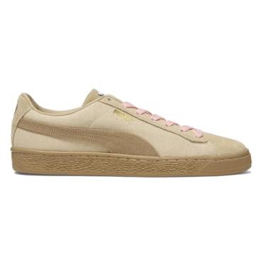Imagem de PUMA Tênis masculino Select Suede Classic Plus, Amêndoa torrada/tostada/ouro PUMA, 43
