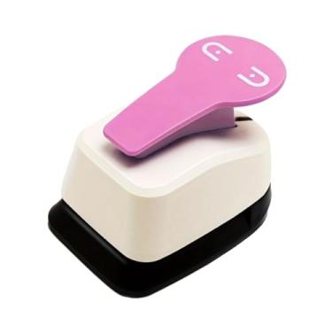 Imagem de UGPLM Brinco colar cartão perfurador de jóias exibição cartão perfurador gravação pequeno perfurador de papel para scrapbook artesanato suprimentos crianças