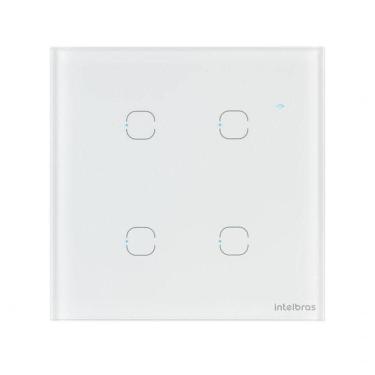 Imagem de Interruptor Smart Wi-fi Touch 4 Teclas Ews 1004 Branco 4850029