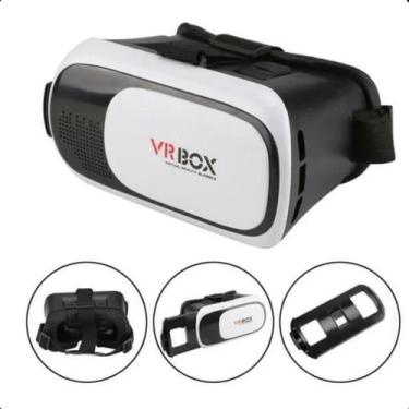 Imagem de Óculos VR Box 3D Realidade Virtual Android Controle Inclusivo - LIPPIN
