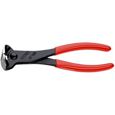 Imagem de Knipex 68 01 180 Ean End Cutting Nipper Preto Atramentized Plástico Revestido 180 mm