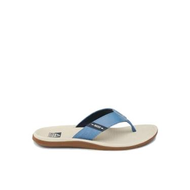Imagem de REEF Sandália masculina Santa Ana, Aveia/Azul/Goma, 44