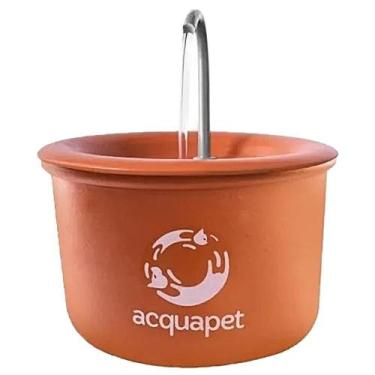 Imagem de Fonte Bebedouro Para Gatos Bebedouro Ceramica 2 Lits Bivolt - Acquapet