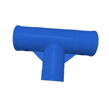 Imagem de KiBcsLic Adaptador de mangueira para piscina, junta em T, substituição de bomba de piscina, acoplamento resistente em formato de T, acessórios e peças