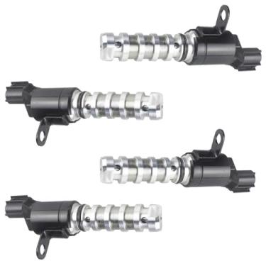 Imagem de higherbro Kit de solenoide de válvula variável de motor de admissão + escape (VVT) para Hyundai Genesis Equus 5.0L 2012-2016; Kia K900 5.0L 2015-2017