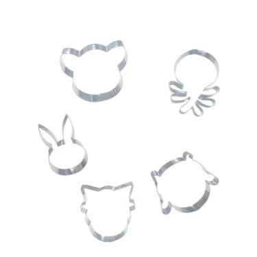 Imagem de kit Cortadores Bolofofos em Aço Inox Artigos Para Confeitaria