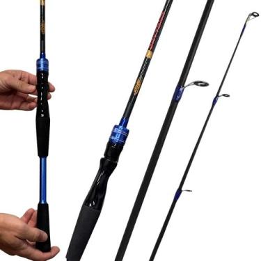 Imagem de Vara Para Molinete Daytona Azul 1,60mt 10-20lb Fibra De Carbono - Maki