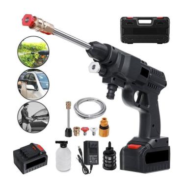 Imagem de Lavadora Jato De Alta Pressão Recarregável Portátil Sem Fio