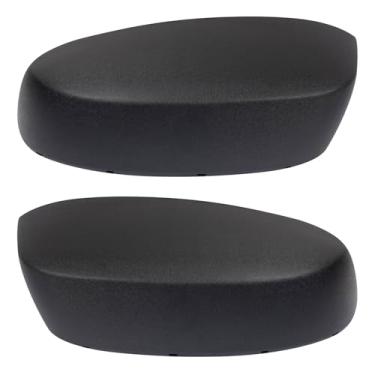 Imagem de TRQ Conjunto de tampas de espelho compatível com 2007-2014 Cadillac Escalade 2007-2013 Chevrolet Silverado 1500 Silverado 2500 HD Silverado 3500 HD Tahoe GMC Sierra 1500 Sierra 2500 HD Sierra 3500 HD