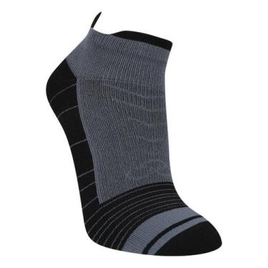 Imagem de Meia Cano Curto Olympikus Masculina, Cinza, Preto, 39/44