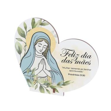 Imagem de Lembrancinhas Coração Mensagem Provérbios Presente Encantador para Mãe