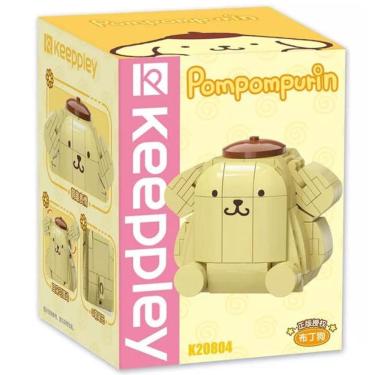 Imagem de Bloco de Montar Keepplay Personagem Pompompurin Hello Kitty e Amigos