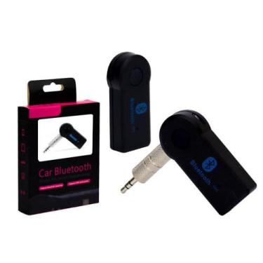 Imagem de Adaptador com USB Bluetooth para Carro Musica Som Áudio P2 EXP - KAPBO