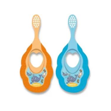 Imagem de Escova de dente Infantil  0 a 3 anos (2421) - powerdent, Azul
