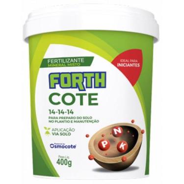 Imagem de Fertilizante Forth Cote (Osmocote) 14-14-14 Classic 3 Meses Forth, 400