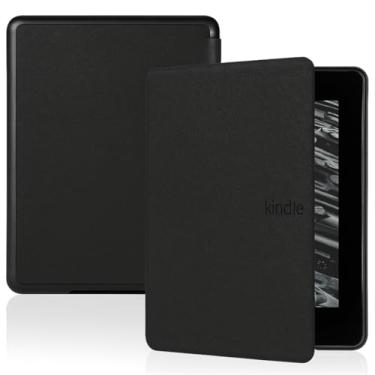 Imagem de Capa Para Kindle Paperwhite 11ª Geração 6,8” (Modelos 2021 – M2L3EK e M2L4EK) – Auto Hibernação – Fechamento Magnético – Leve, Rígida e com Encaixe Perfeito (Preto)