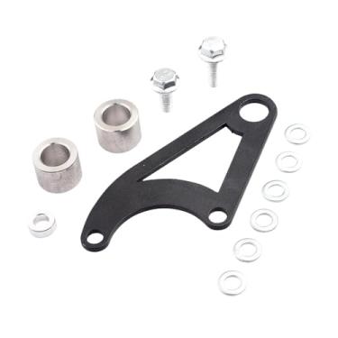Imagem de YIJU Kit de suporte de pinça de freio hidráulico com suporte de montagem, peças de reposição, reparo resistente, substitui mini-bicicleta, para