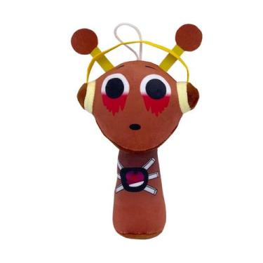Imagem de Jogo Plush Toy Super JAKES Sprunki para crianças adultas Brown-B