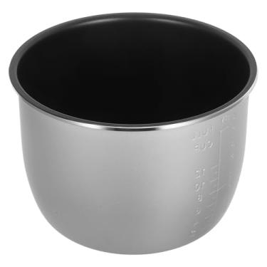 Imagem de Zerodeko Substituição de Panela Interna para Panela de Arroz: Revestimento de Liga de Alumínio de 6l para Panelas Elétricas de Arroz, Acessórios Antiaderentes Fáceis de Limpar para Panela de