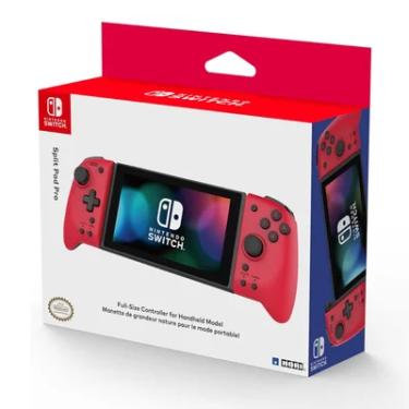 Imagem de Controles Ergonômicos Hori Nintendo Switch Split Pad Pro, Volcanic Red