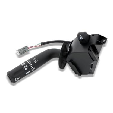 Imagem de POHILA Interruptor de seta compatível com 2005 2006 2007 2008 Ford F150 2006 2007 2008 Lincoln Mark LT limpador de para-brisa dimmer combinação de alavanca de seta