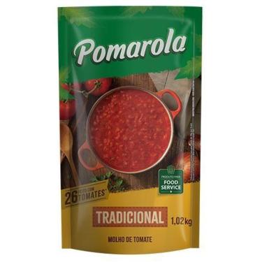 Imagem de Molho De Tomate Pomarola Tradicional Sachê 1,02 Kg - CARGILL