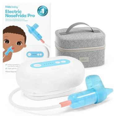 Imagem de Aspirador nasal elétrico Frida Baby NoseFrida Pro para bebê