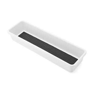 Imagem de Copco Organizador de gaveta básico, 32 x 9 x 5 cm, branco/cinza carvão