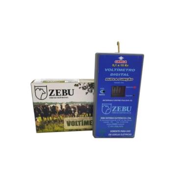 Imagem de Voltímetro Digital Cerca Elétrica Zebu 9V 15kV