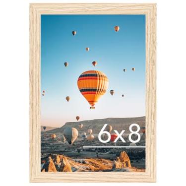 Imagem de JCJMY Porta-retrato de 15 x 20 cm para pendurar na parede ou mesa, montagem horizontal ou vertical, porta-retrato de galeria de 15 x 20 cm com acrílico resistente a quebras, natural