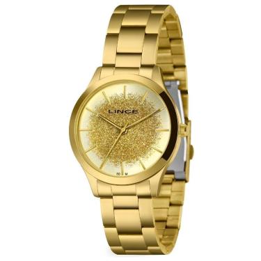 Imagem de Relógio Feminino Lince Dourado LRG4774L38 C1KX