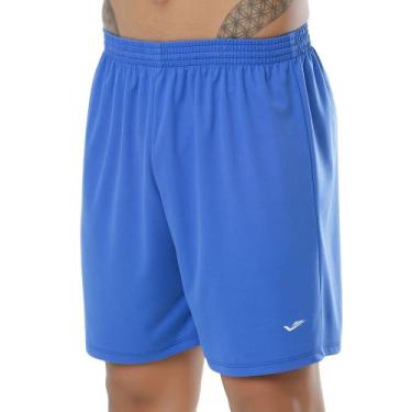 Imagem de Shorts Elite Plus Size Masculino Leve Bermuda Esportivo, Royal, EG1, M