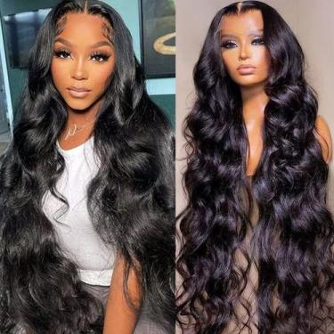 Imagem de Peruca Lemoda Full Lace Frontal 22 cm Body Wave 210% de densidade
