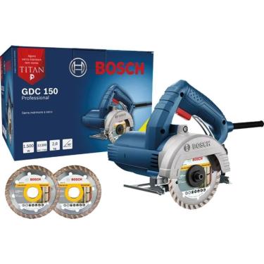 Imagem de Serra Mármore Gdc 150 110 Volts + Maleta + 2 Discos - 06015486a3000 - Bosch